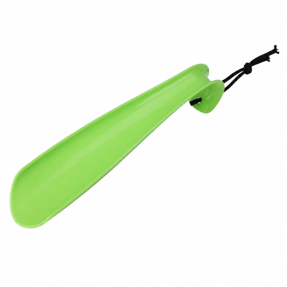 Benson Shoe Solutions Schoenlepel - 18 cm - kunststof - groen - met haak - instaphulp voor schoenen