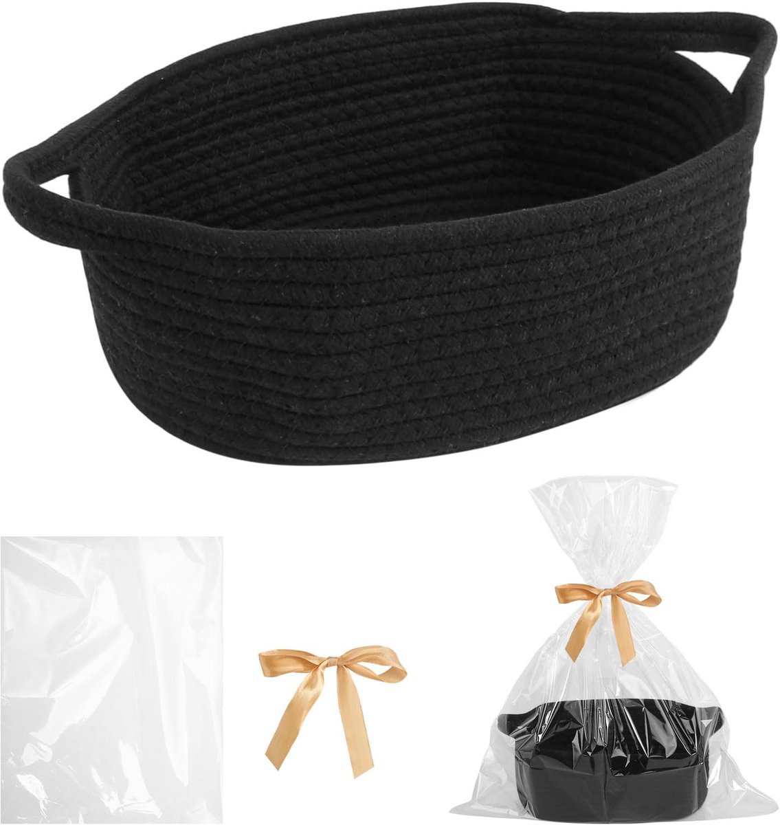 Solidchoice - Lege Geschenkmand met Katoenen Organizer voor Cadeaus