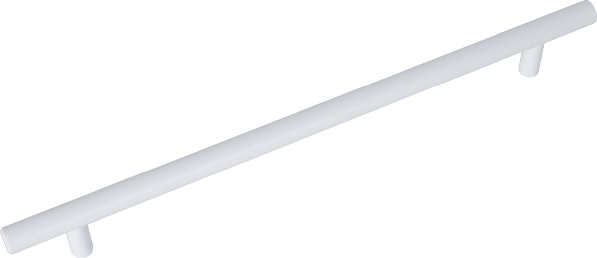 Meubelgreep Mila mat wit 284mm rond - Boorafstand 224mm