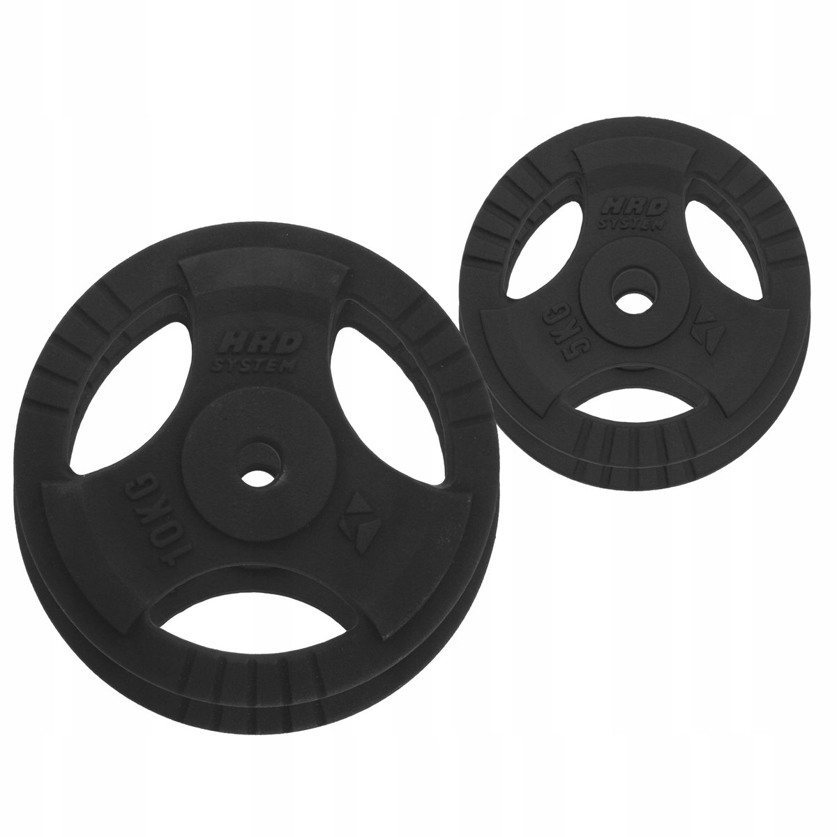 Merkloos 30kg Gietijzeren Halterset met 29mm Grip