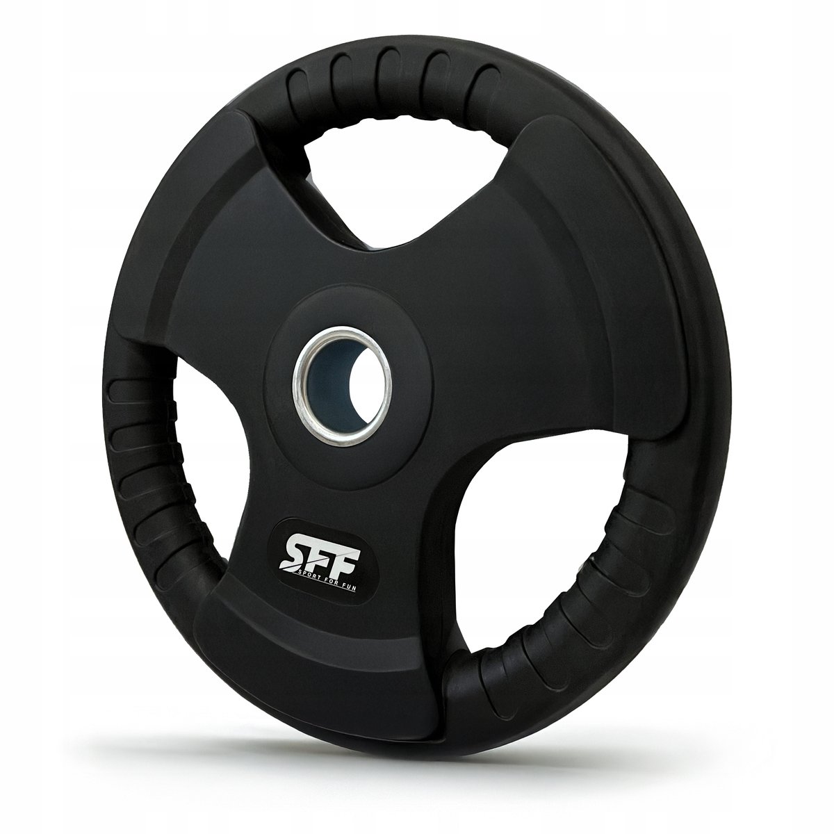 Merkloos Olympisch gewicht 15kg Rubber Gecoat - 51mm Gat