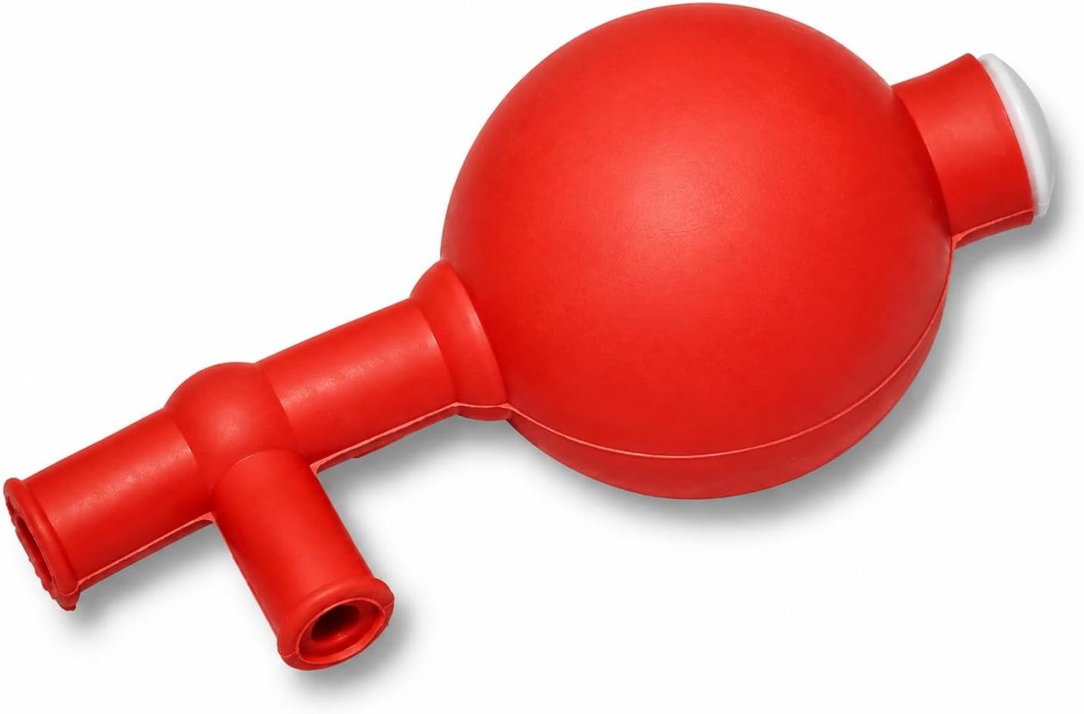 Pipeteerbal Rubber - Ergonomisch - Voor nauwkeurige vloeistofcontrole in laboratoria - ShopVlot