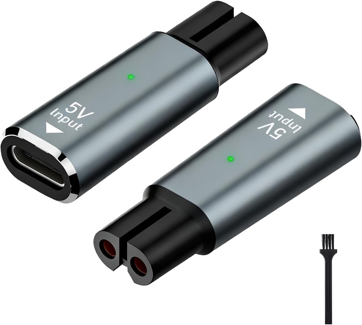 USB C Oplader 5V 1.5A - Compatibel met Philips Scheerapparaten - Snelle en stabiele lading - 2 stuks - ShopVlot