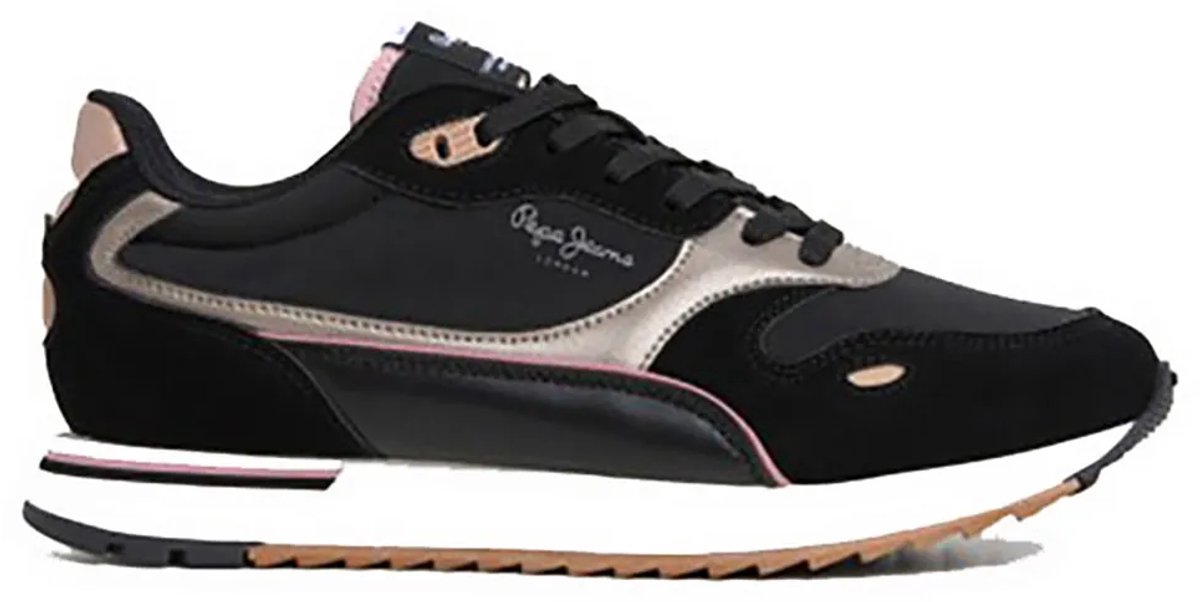 Pepe Jeans Bexley Essence Schoenen Zwart EU 38 Vrouw