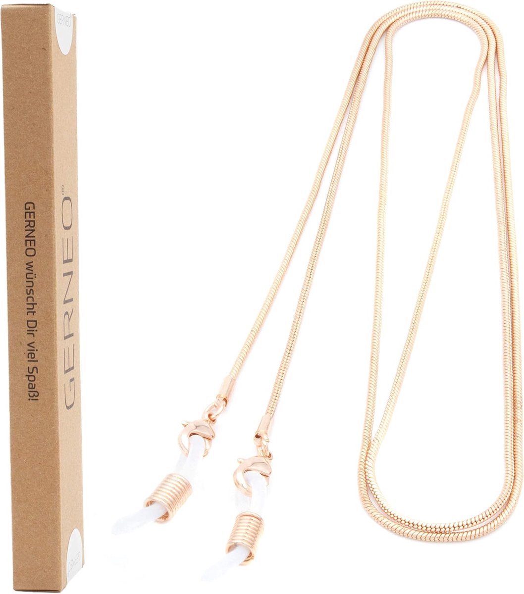 Brilkoord goud of brilkoord zilver - unieke hoogwaardige brillenketting - stijlvol en praktisch gebruik - ShopVlot