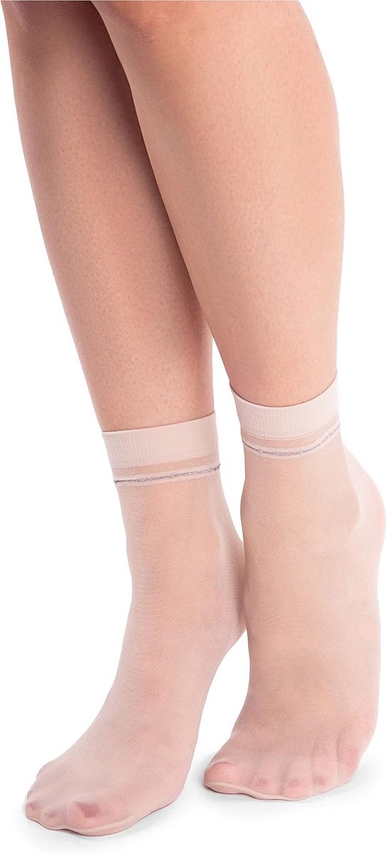 Dames Patroonsokken - Transparant - Fancy Stockings - Perfect voor elke outfit - ShopVlot