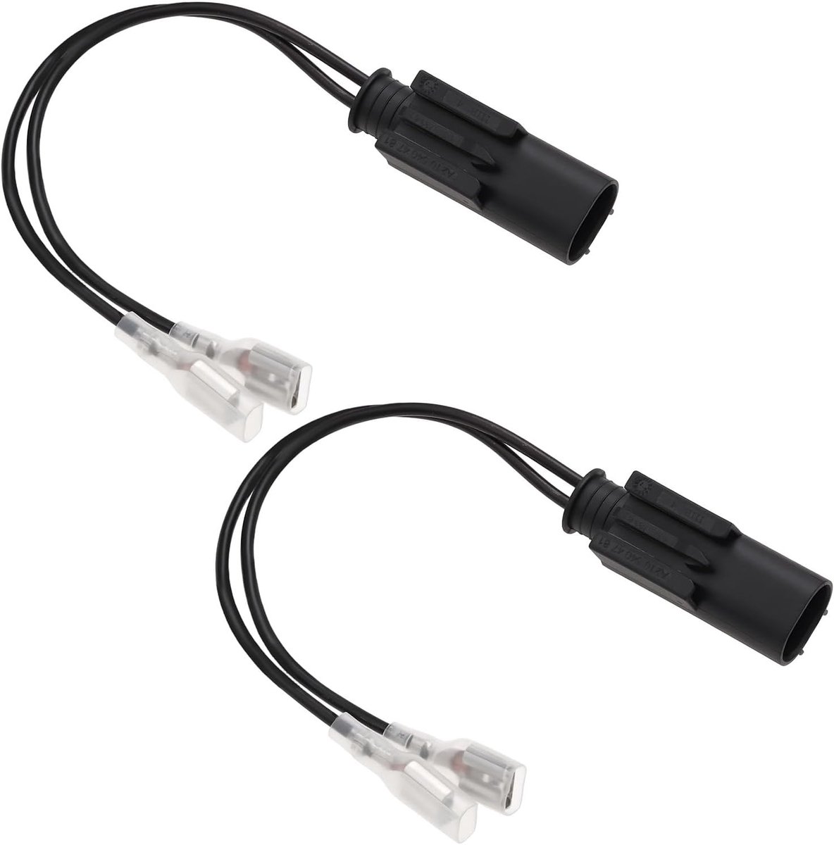 Horn adapter connector BMW R1200RT R1250RT - 2-spade connectors - plug and play - eenvoudig te installeren - ShopVlot