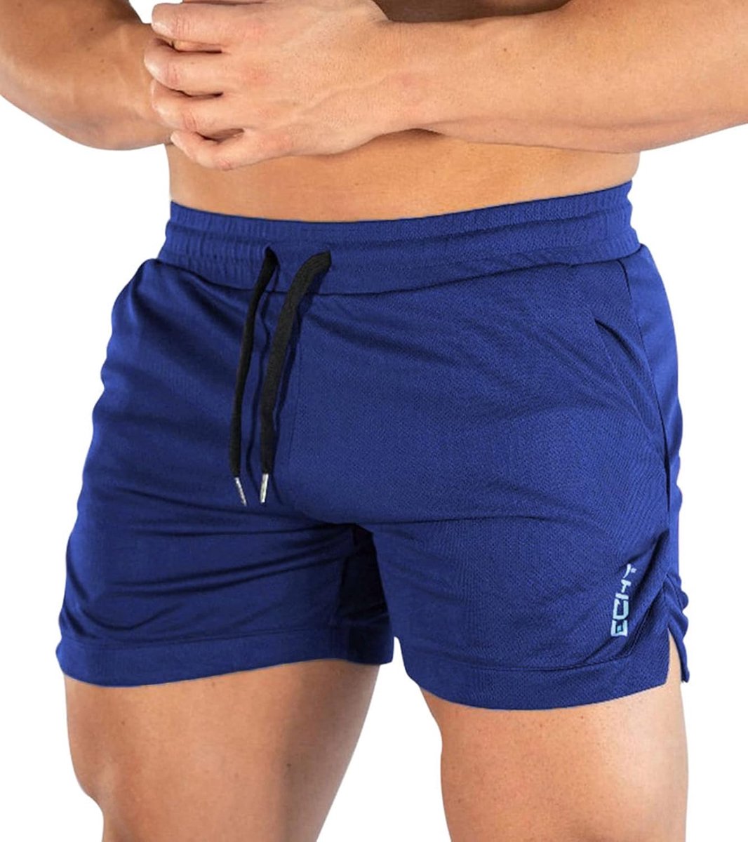 Hardloopshorts S - Royal Blauw - Ademend materiaal - Ideaal voor training - ShopVlot