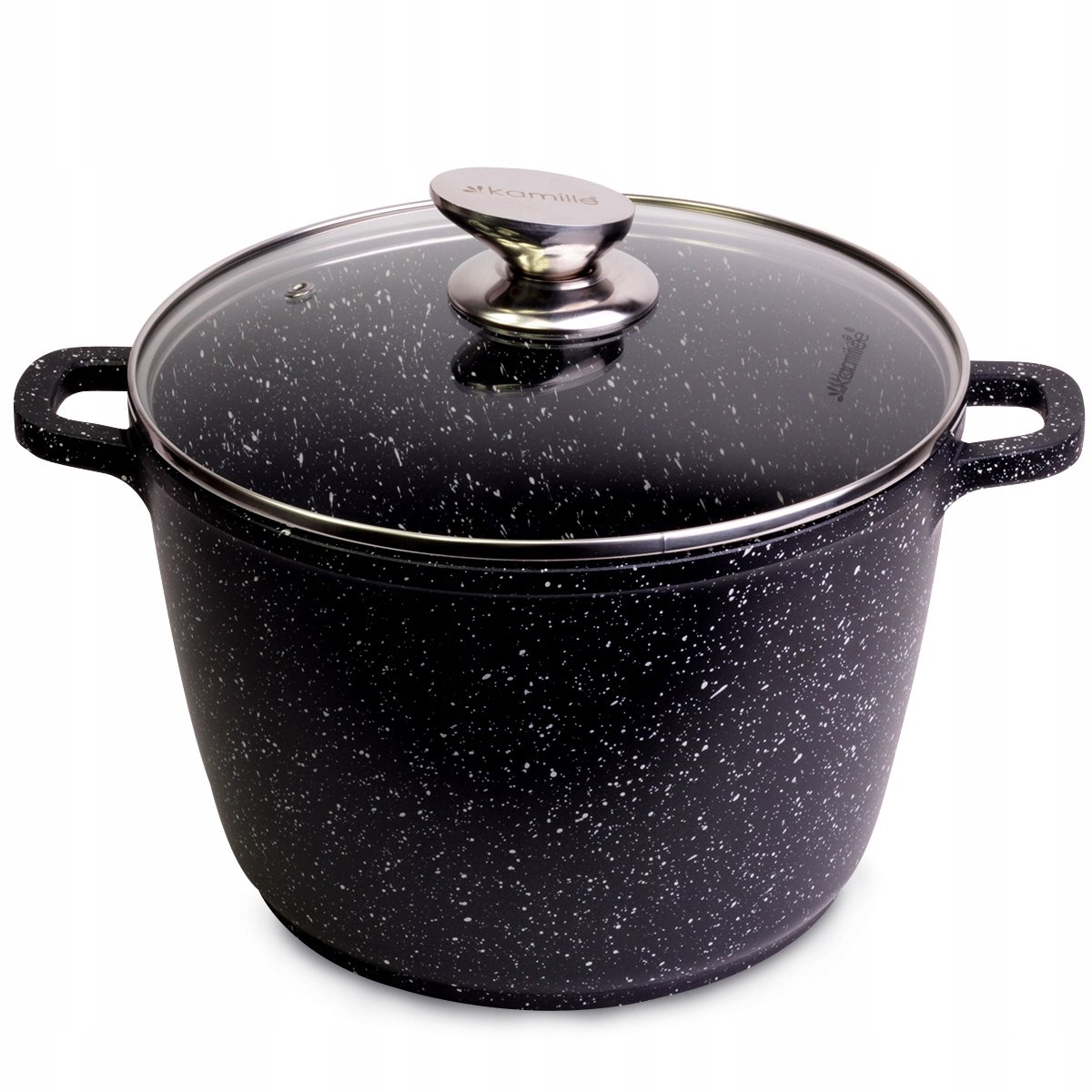 Traditionele Aluminium Pan 6.2L met Marmercoating - Geschikt voor Inductie