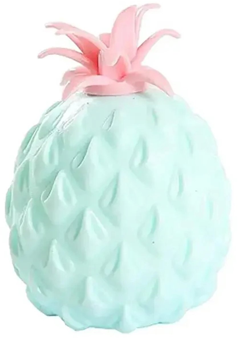Premium Ananas Knijpbal / Stressbal Squishy | Slowrising Pineapple Fidget | Viraal Speelgoed - Groen