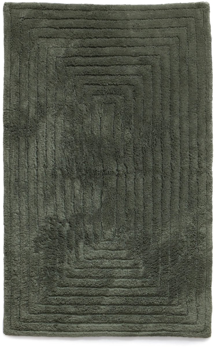 Badmat - Stille groen 60x90