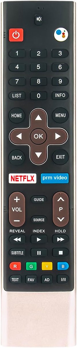 ALLIMITY Remote Control Replacement fit for METZ Blue Smart TV 32MTB7000 55MUB7011 65MUB8000 58G2A52B 50MOC9010Z - ShopVlot
