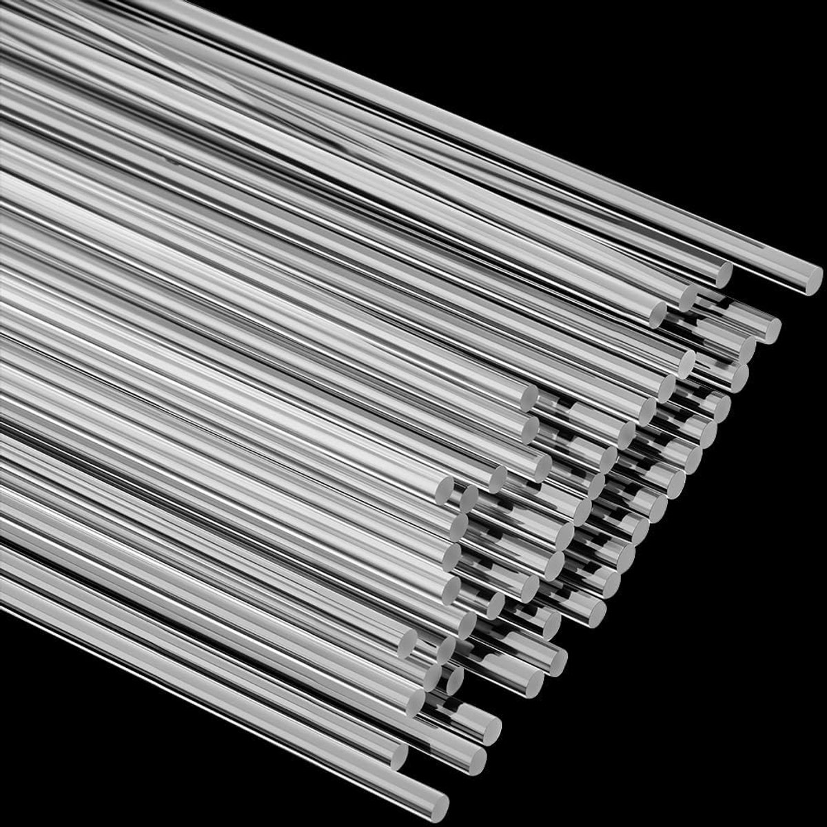 100 stuks transparante acrylstokjes acryl staven 0,12 inch diameter transparant solide stang taartplaat stokbrood accessoires voor cake model party plant tuinwerk A