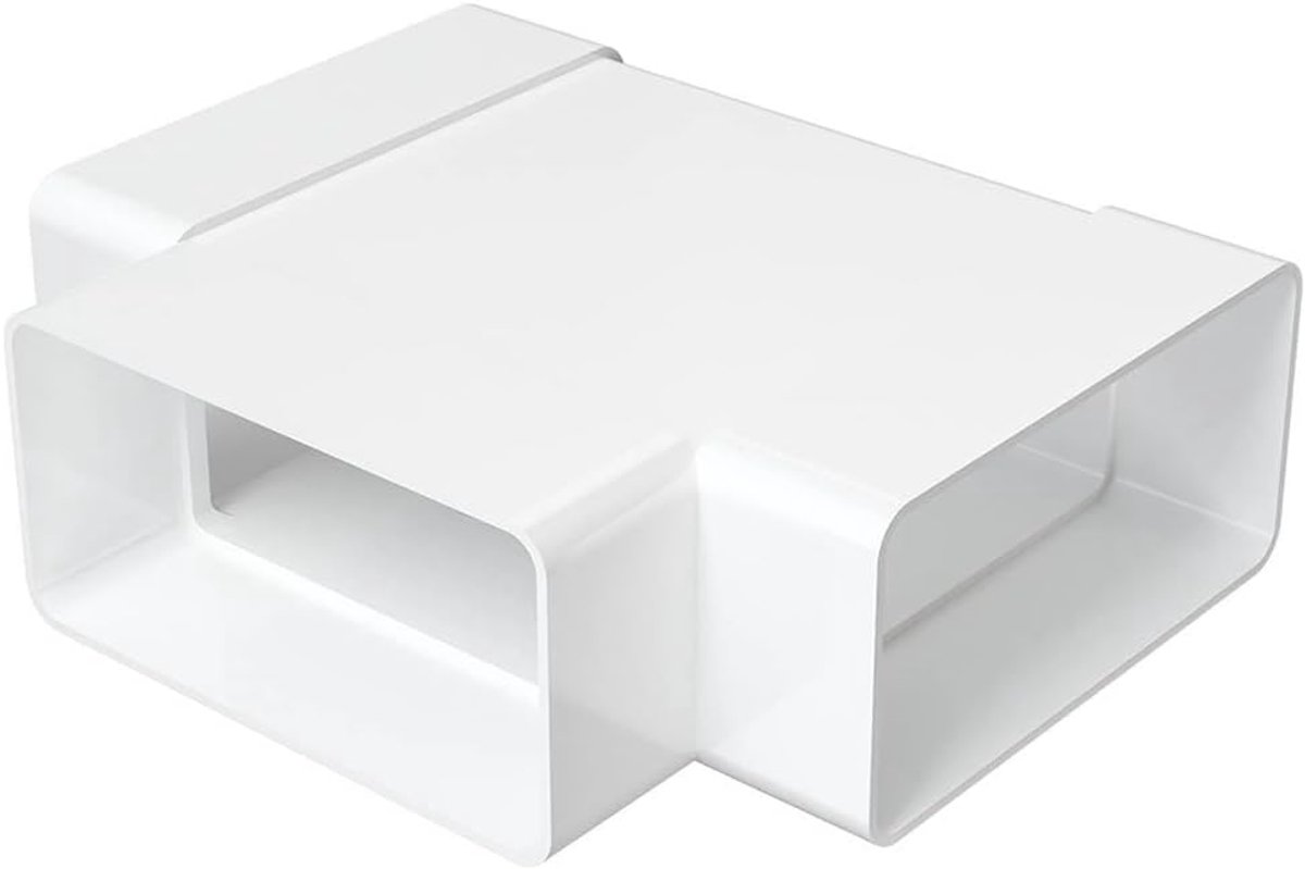 Buizen en elementen voor ventilatiebuizen (plat kanaal T-stuk 110 x 55 mm)