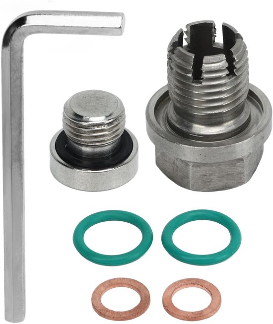 Oliepanschroefdraadreparatieset Lange Levensduur Overmaatse Aftapplug Hoogwaardige Auto Lekvrij (M12.1-1.5x15mm) — afbeelding 4