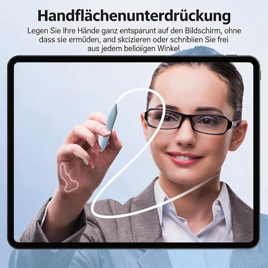 Stylus voor iPad (2026-2018) - 13 minuten snel opladen, kantelsensor, polsafstoting - geschikt voor iPad 10-6Gen, 11GenA16, Air 11/13" M2-M4, Pro 11/13" M4/M5, Pro 12.9", Air 5-3e Gen, Mini 7- 5 Gen — afbeelding 4