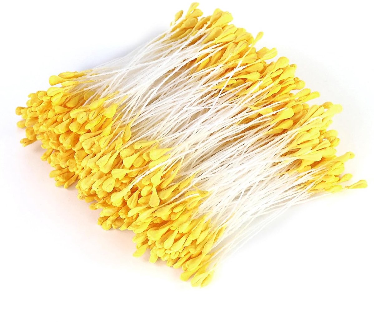 700 stuks pijpenreinigers, bloemen, meeldoppen met twee kralenkoppen, 3 mm, moutvormige meeldoppen, kunstmatige dubbele kop, pijpenreiniger, accessoires voor doe-het-zelf knutselproject
