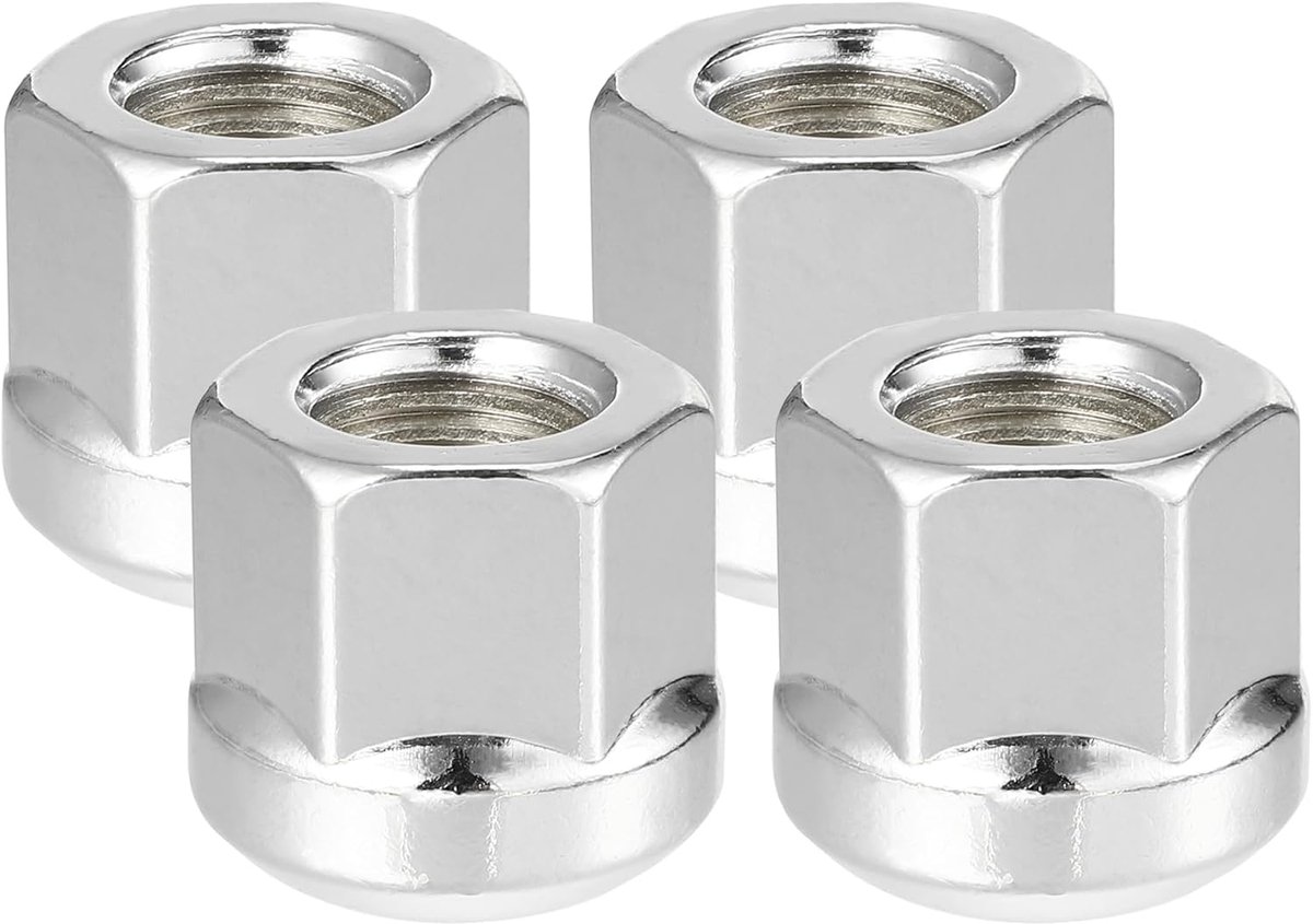 4 Stuks Wielmoer Compatibel Voor Honda, Duurzaam Koolstofstaal