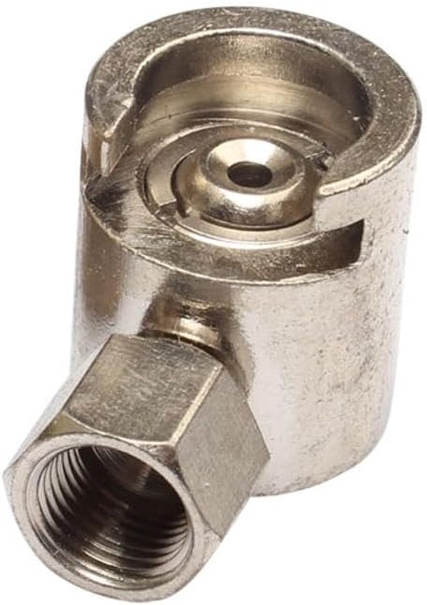 5A 220V platte mond zeshoek geëindigd slide on vetpistool connector voor de meeste vetpistolen - 16 mm