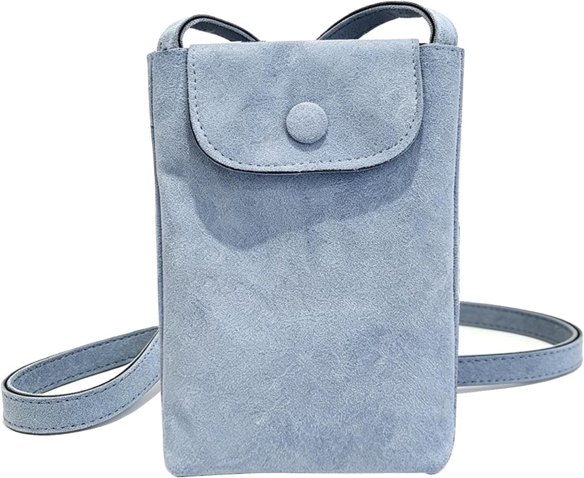 Schoudertas voor dames, van kunstleer, mini-schoudertas met magneetsluiting, voor vrouwen en meisjes