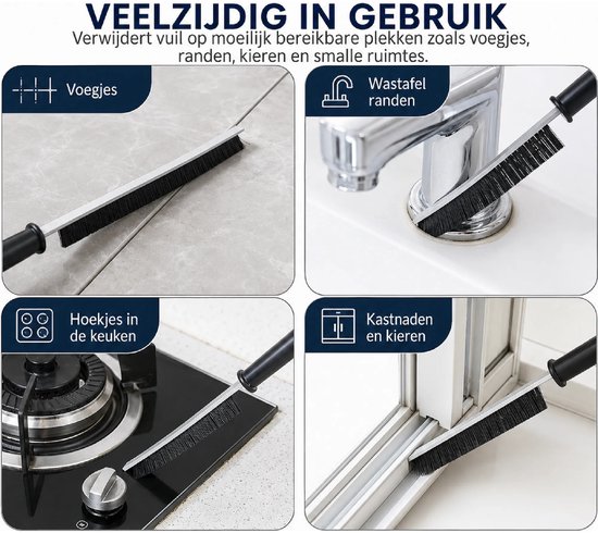 Voegenborstel 22 cm van Merkloos	 — afbeelding 2