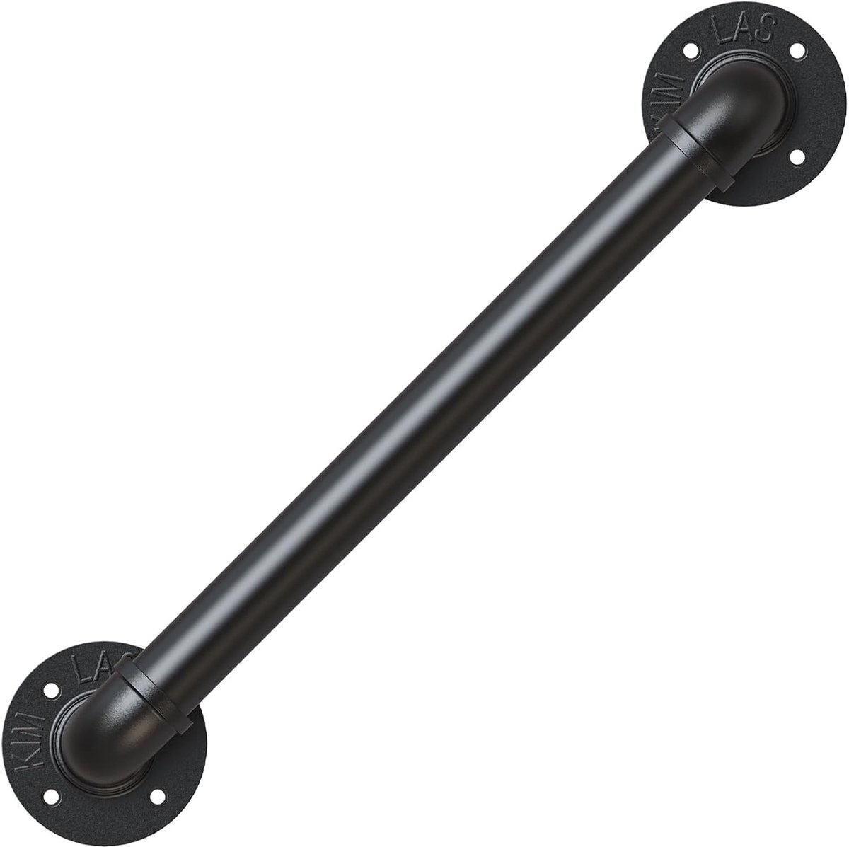 60cm Zwart Handloop, Treppenhandläufe Eisen | Handicapped en oudere mensen veiligheid schuifvaste trap handloop,voor badkamer toiletten Indoor Outdoor handloops