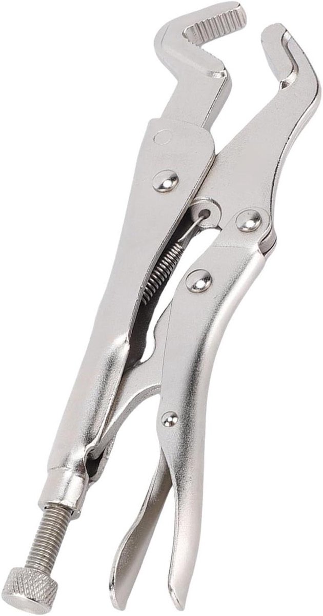 Vergrendelingstang - Griptang Papegaaienbek - Vastzetten Materialen - Vergroot Verdikt Lichaam - 207 mm - Zilver