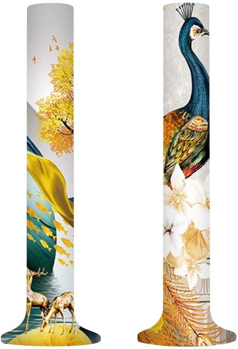 Standaard ventilator stofhoes 99-135cm - decoratieve stofbedekking - beschermt tegen stof - stijlvol design - SnelShoppen