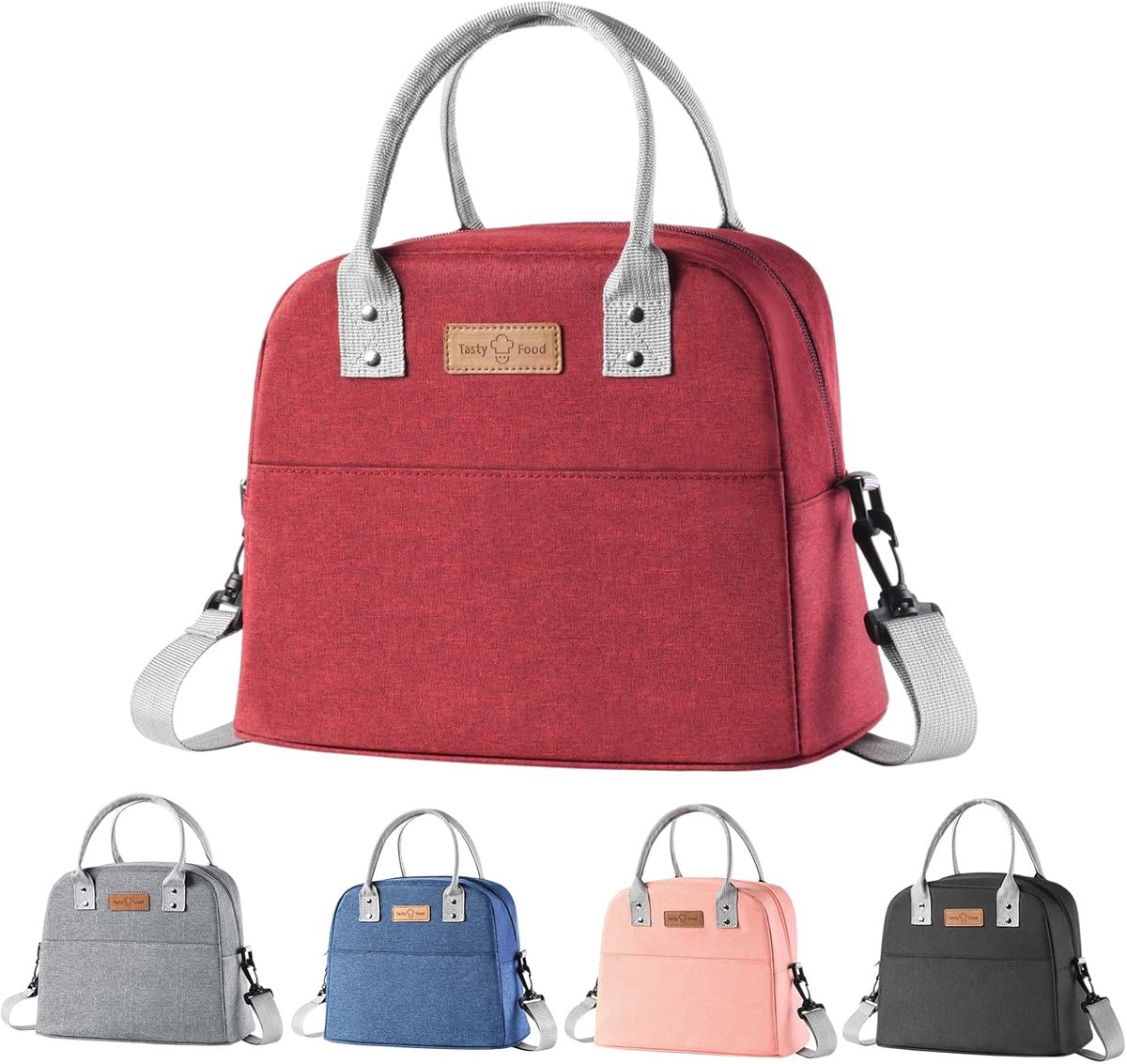 Lunchtas voor volwassenen - Isolerende lunchbox - Hoge capaciteit - Ideaal voor werk en reizen - SnelShoppen