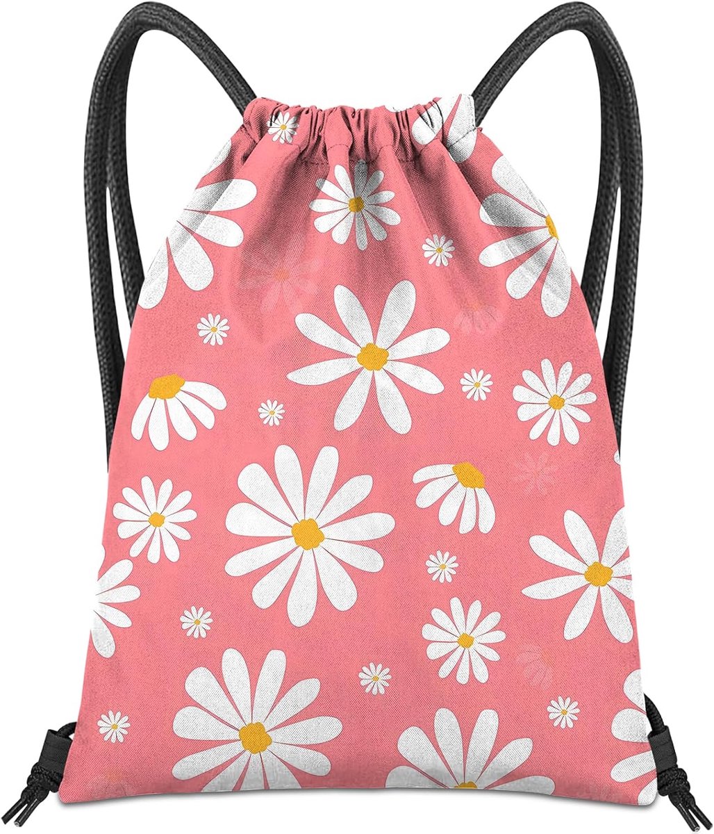 Drawstring backpack 13"×17" - waterdicht - schattig ontwerp - ideaal voor strand en sport - SnelShoppen