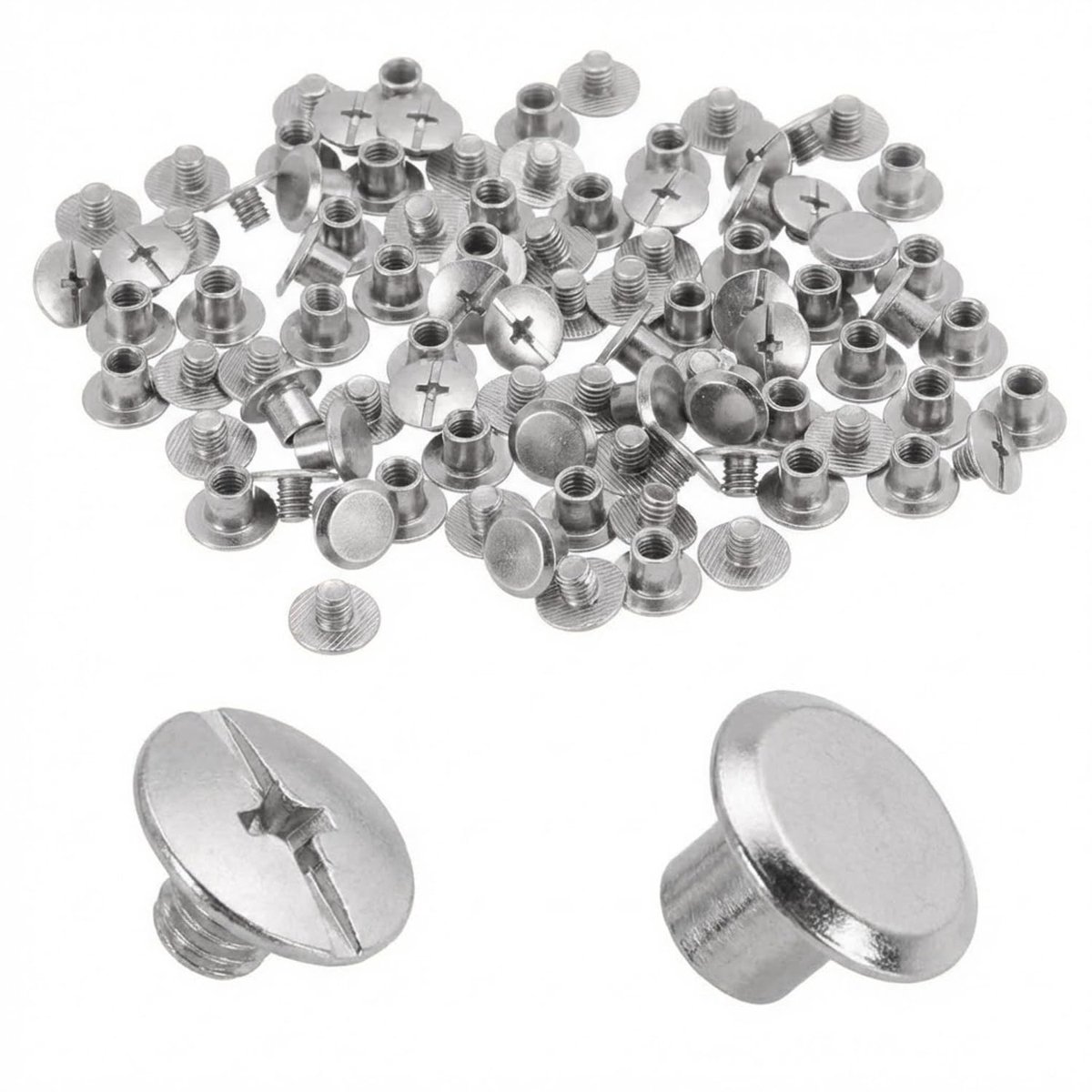 (kruiskop M5 x 6 mm zilver)