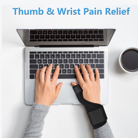 Duimbrace voor rechts en links, duimorthese voor duimverstuiking, duimzadelgewricht, artritis, peesschedeontsteking, universele duimspalk voor ondersteuning — afbeelding 4