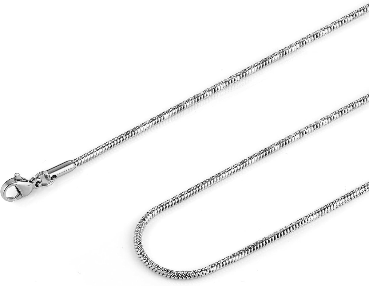 Snake Chain Ketting voor Vrouwen Rvs Dunne Ketting 16"-30" Sieraden Gift