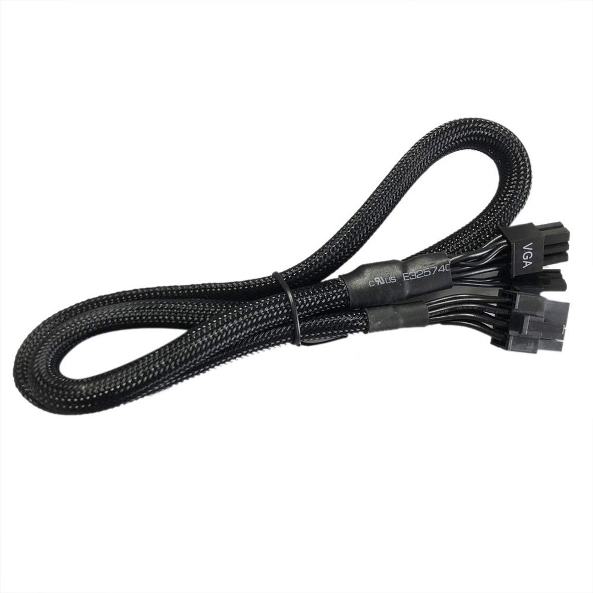 Vervangende kabel Flex Vervangingskabel Netsnoer voor EVGA 750 P2 G2 G3, voor EVGA Supernova 550-1300 G2 G3 G5 18AWG 8-PIN naar 8-PIN (6+2) PCIE VGA