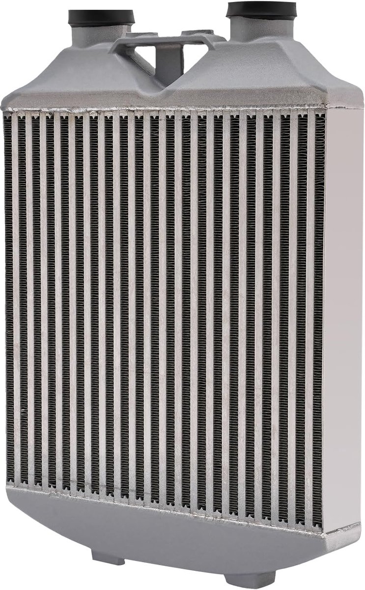 Intercooler Intercooler dubbele rij buisontwerp turbokoeler compatibel met Mk4 1.9 130PD dieselmotor, Ibiza Mk4 1.8 Turbo, Fabia VRS Diesel en meer aluminium binnenkoeler