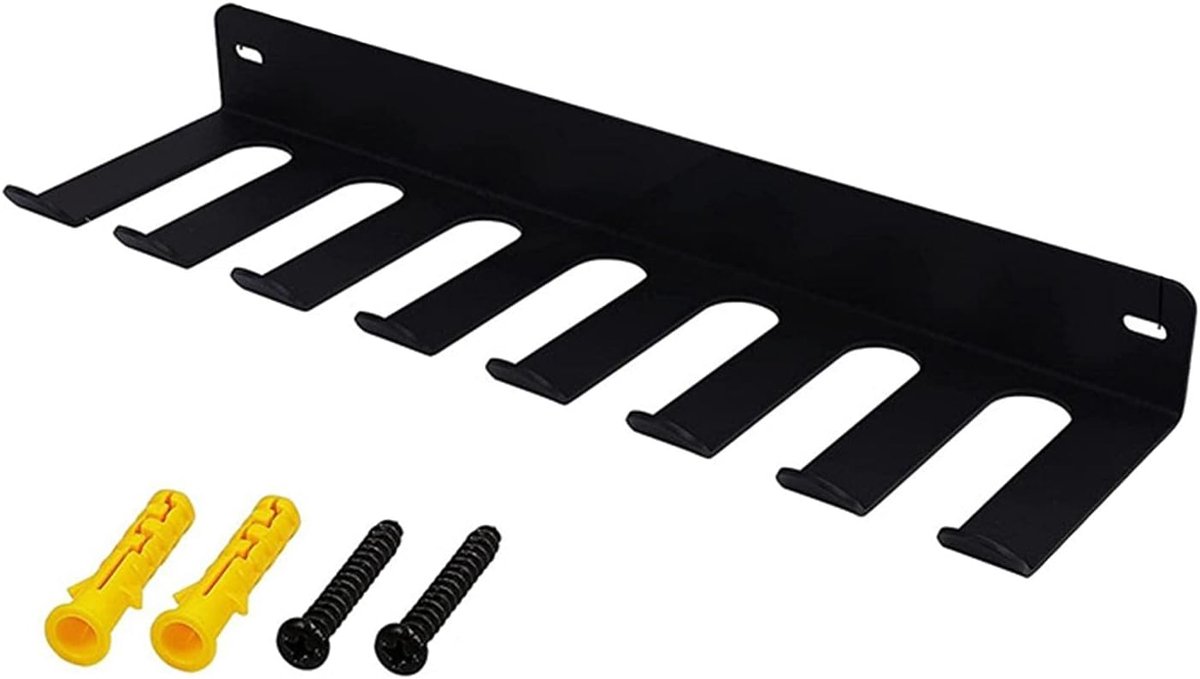 Rack Organizer, Heavy Duty Resistance Band Opslag Rack, Multifunctionele Workout Gear Wandrek Hanger voor Barbells Bands Rij Handgrepen