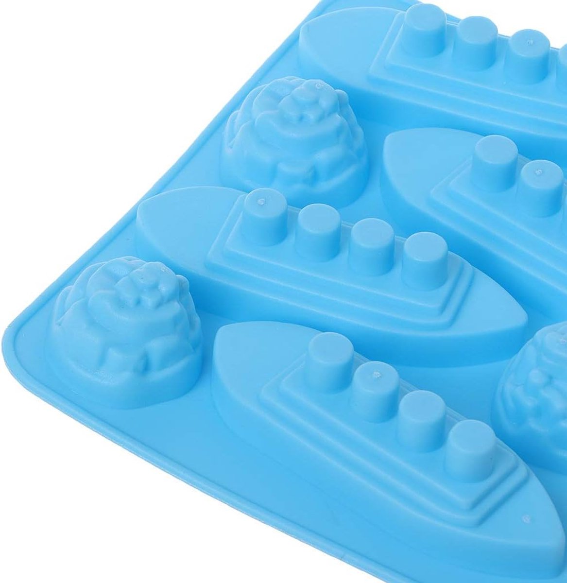Ijsblokjesvormen snijwerk maker Titanic gevormd voor feestdranken ijs scoop met triggervrijheden in de
