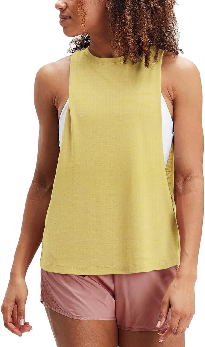 Workout Fitness Tank Tops Bijgesneden Mouwloze Gym Yoga Running Atletische Shirts