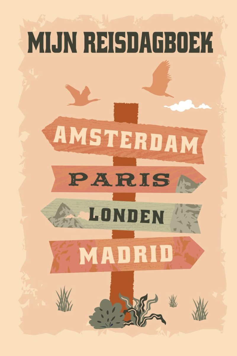 Reisdagboek 122 pagina's - invulboek voor vakantieverhalen - leuke herinneringen vastleggen - ideaal voor reizigers - ShopVlot