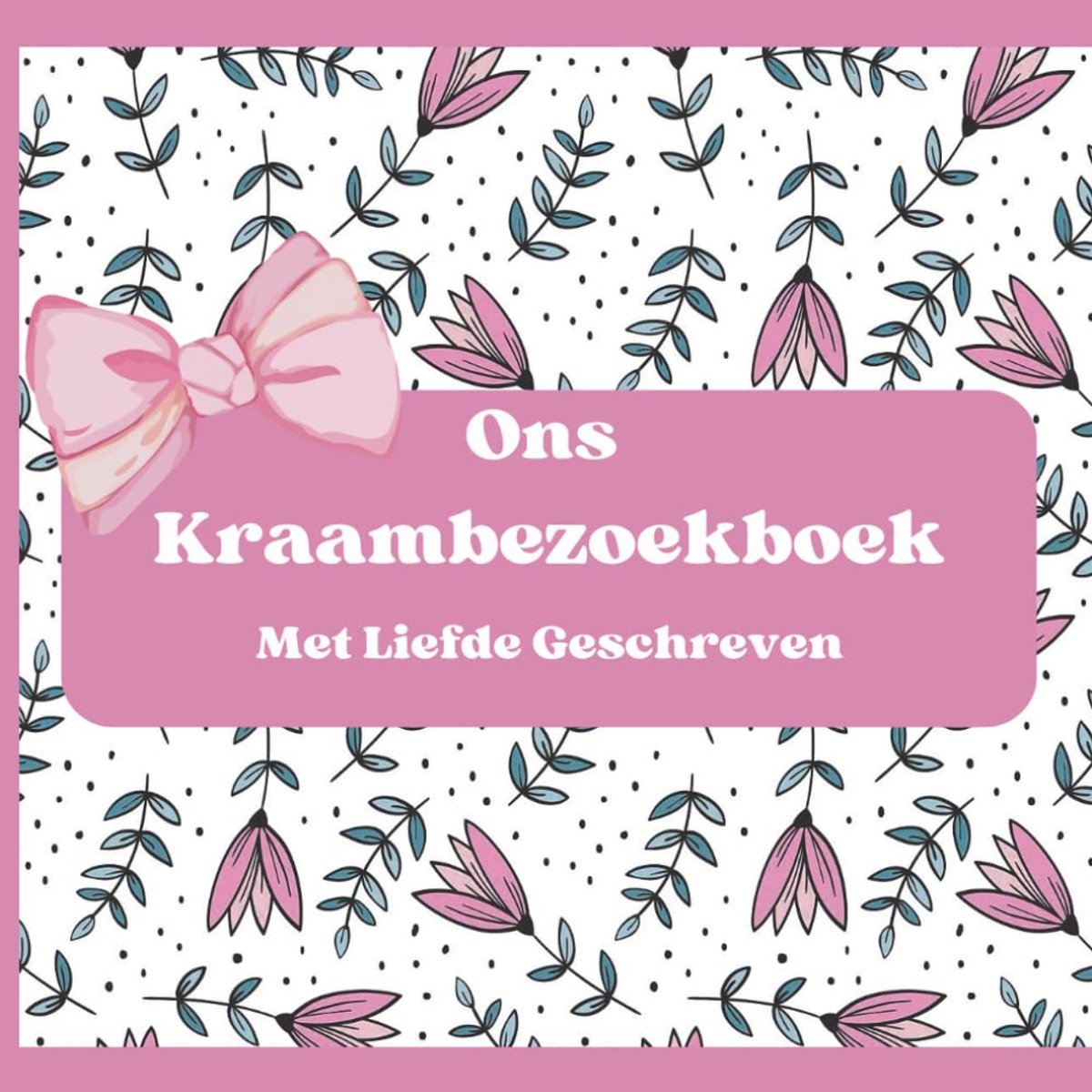 kraambezoekboek - baby invulboek - herinneringen vastleggen - ideaal voor ouders - ShopVlot