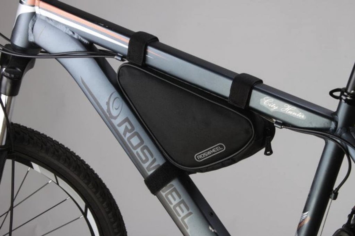 Fiets Triangle met Frametas en Bovenbuistas - Stijlvolle Fietstas