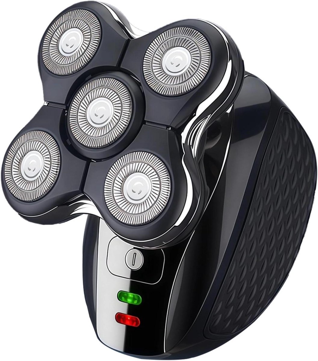 Elektrisch Scheerapparaat - Gezichtsreiniger Trimmer - Persoonlijke Verzorging - 5-in-1 Functionaliteit - 89 x 66 x 6 cm - Zwart