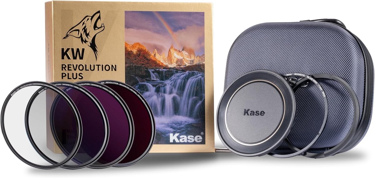 Magnetisch filterset 77mm - Shockproof gehard glas - CPL en ND filters - Bescherming en creatieve effecten - ShopVlot