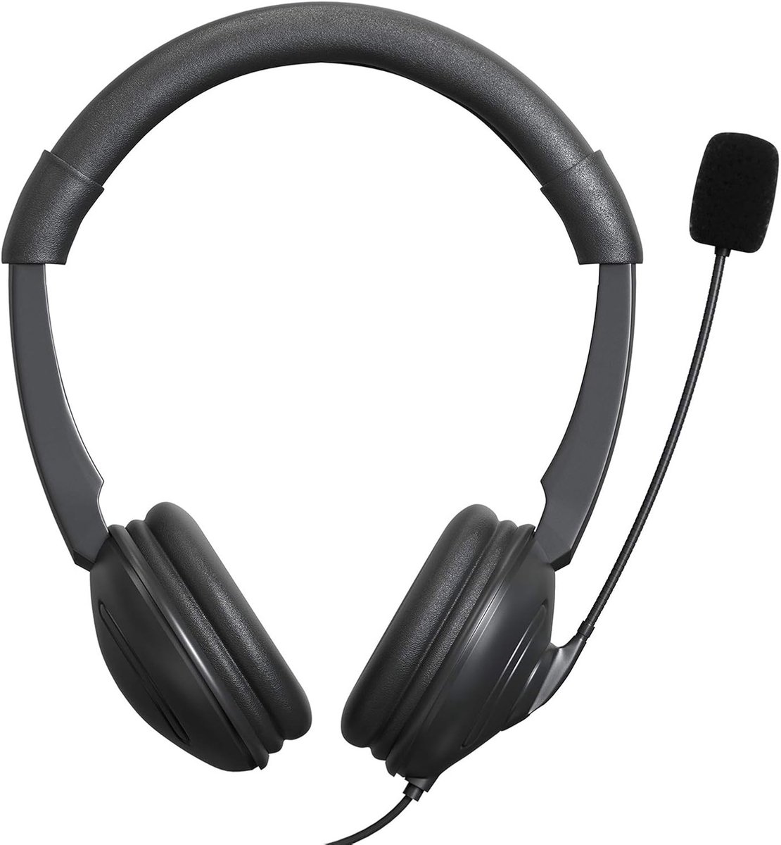 USB headset met kabel - ruisonderdrukking - verstelbare hoofdsteun - ideaal voor callcenters - ShopVlot