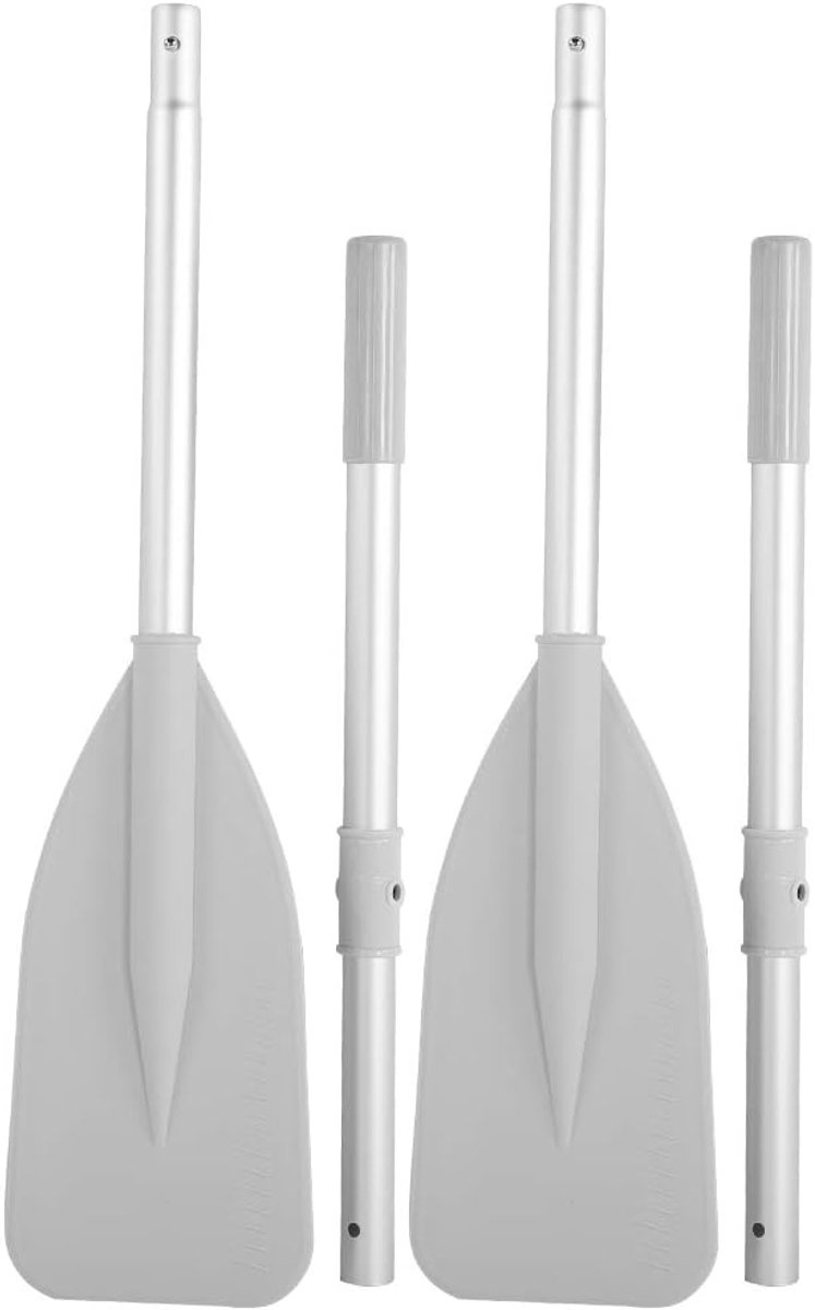 Bootpeddels, hoge taaiheid olaasbare boot rubberboot kano water mariene sporten aluminiumlegering boot roeispanen 2 stuks kajak peddel 2 stuks staaf set