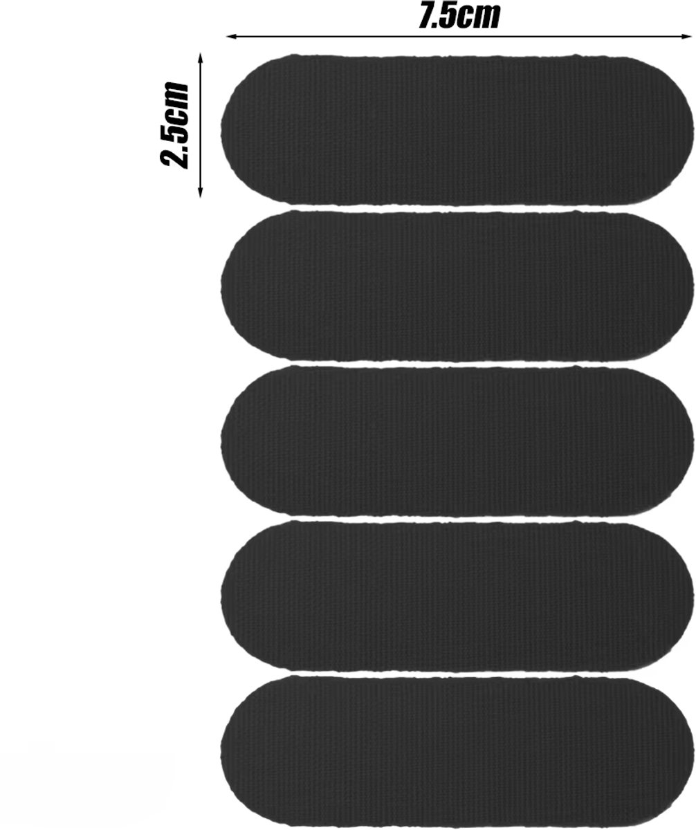 20 Stuks Vingerbandage - Beschermende Duimhoesjes, Elastische Vinger Tape voor Bowling, Sport en Fitness - Zelfklevend Vingerverband voor Bescherming tegen Wrijving en Blessures - Zwart