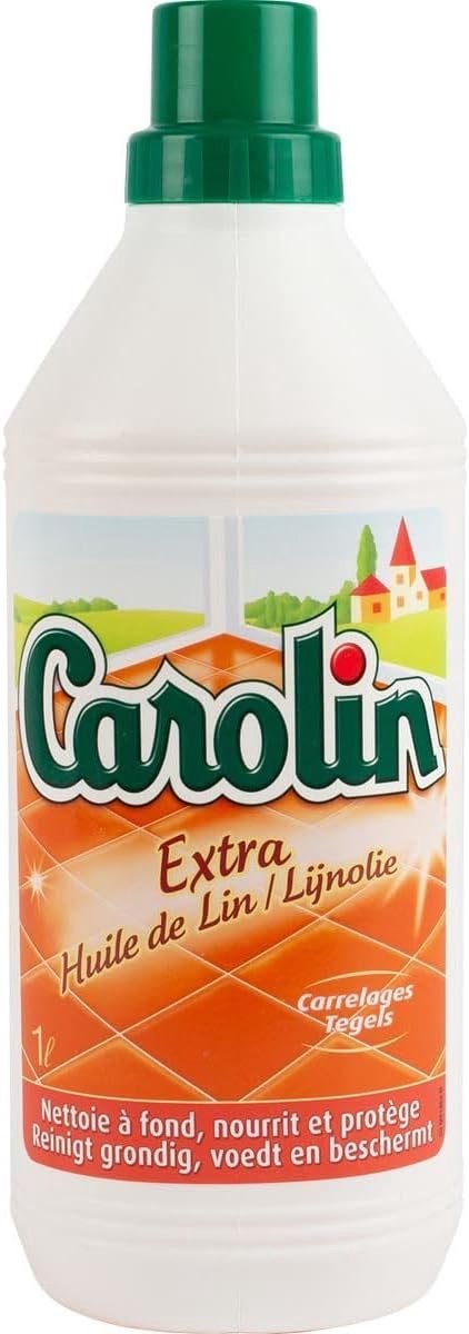 Vloerreiniger 1 L - Extra lijnzaadolie - Diepe reiniging - Geschikt voor alle vloeren - SnelShoppen