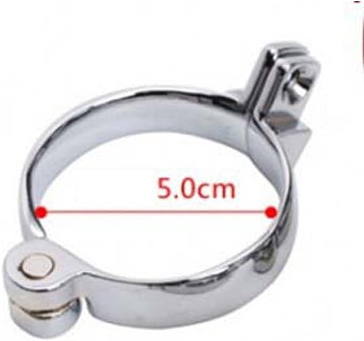 Metalen chastity lock cage 2 - stevige constructie - comfortabel ontwerp - ideale beveiliging - SnelShoppen