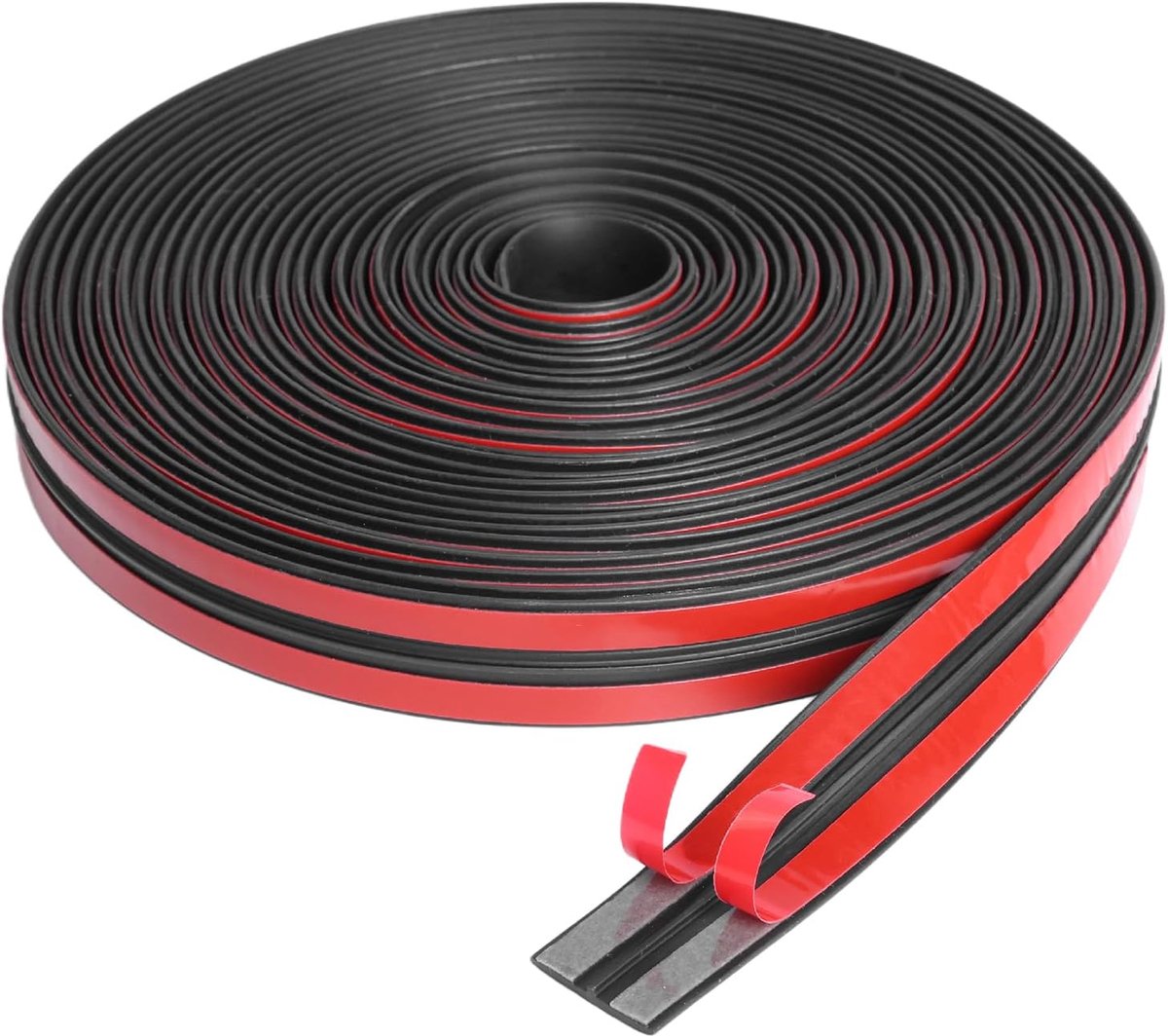 6 m x 14 mm, T-vormige afdichtstrip, autodeur raamafdichting randbescherming, rubberen afdichting voorruiten
