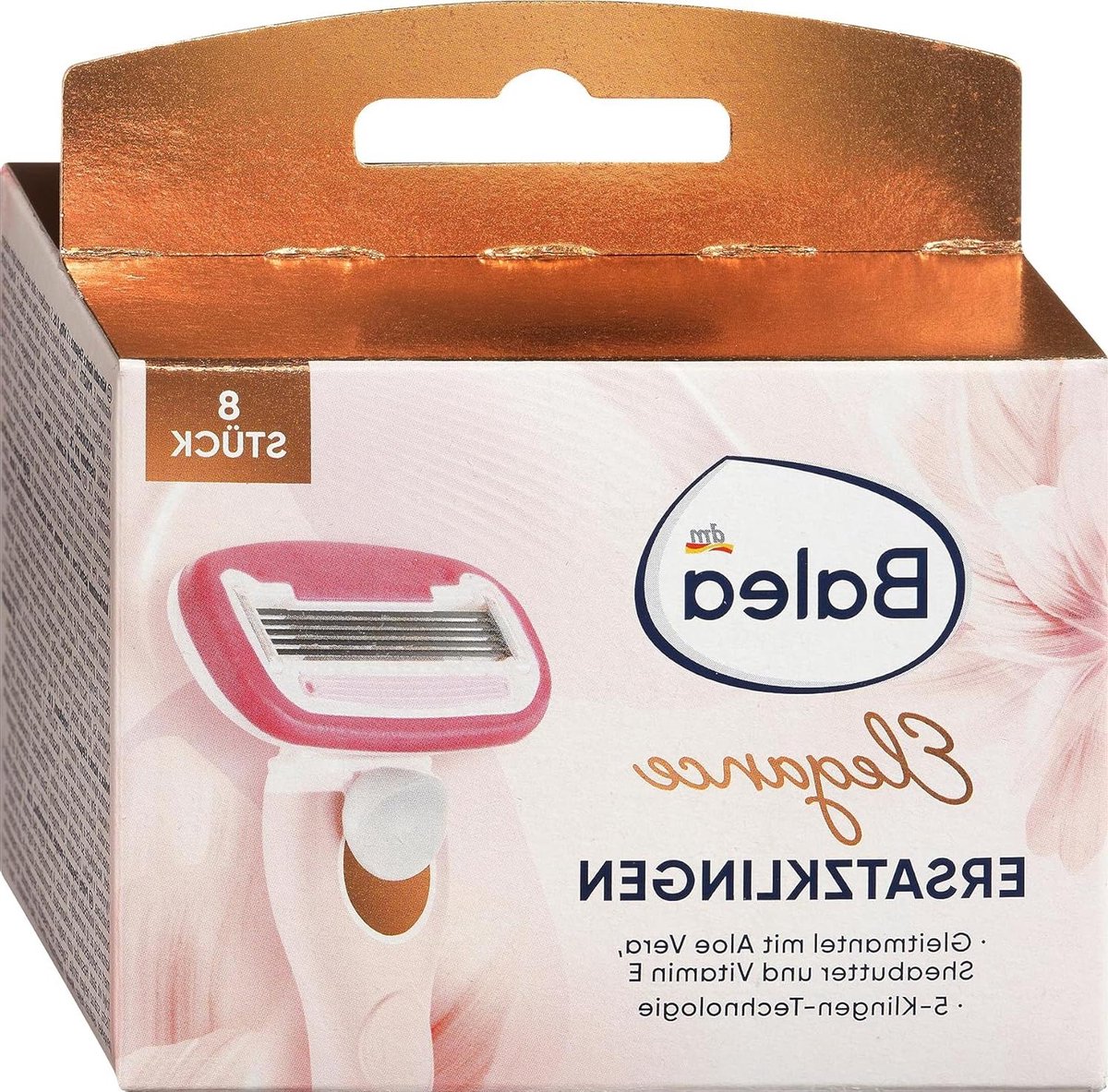 Scheermesjes Vrouwen - Reservemesjes Set - Gladde Huid - 5-Blade Technologie - 8 Stuks - Zilver